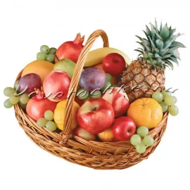 Корзина фруктов сборная «Нежность фруктов»