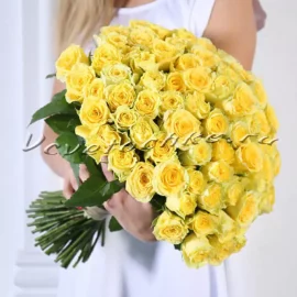 Букет «101 желтая роза»