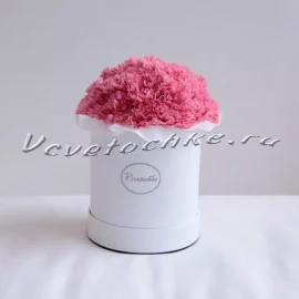Шляпная коробка Demi «Розовые Гвоздики»