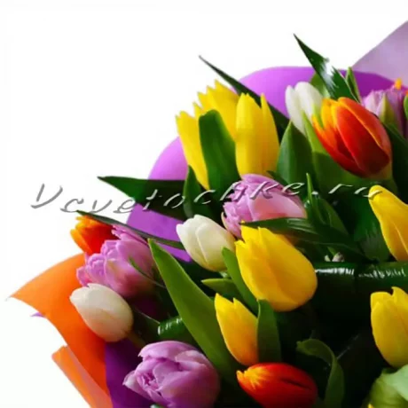 Букет "Амстердам", Доставка цветов Тольятти, цветы Тольятти, Vcvetochke