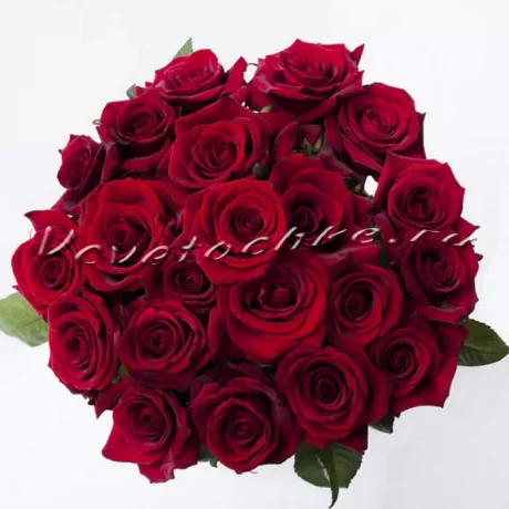 Букет "21 красная роза", Доставка цветов Тольятти, Vcvetochke