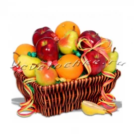 Корзина фруктов сборная «Праздничная»