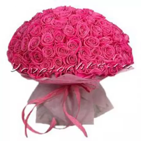 Букет "101 розовая роза", Доставка цветов Тольятти, цветы Тольятти, Vcvetochke