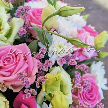 Корзина с цветами "Агейп", Доставка цветов Тольятти, цветы Тольятти, Vcvetochke
